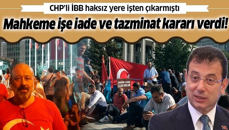 İstanbul 27. İş Mahkemesi, İBB tarafından işten çıkarılan Hasan Danalıoğlu’nun işe iadesine karar verdi