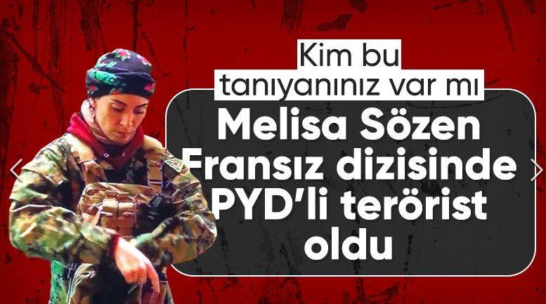 Melisa Sözen, PYD'li teröristi canlandırdı