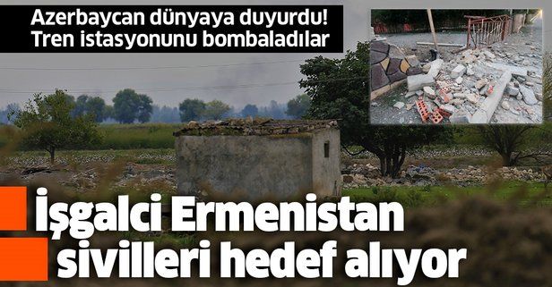 Son dakika: Azerbaycan: Ermeniler Terter kentini bombalıyor