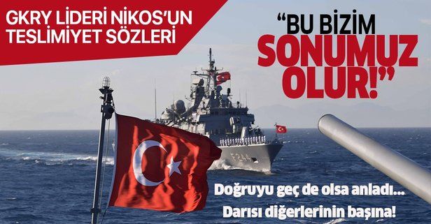 GKRY lideri Nikos Anastasiadis'ten Türkiye'yle savaş açıklaması: Sonumuz olur