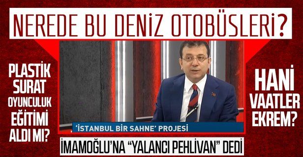 Tuzla Belediye Başkanı Şadi Yazıcı, İBB Başkanı Ekrem İmamoğlu'na, "Yalancı pehlivan" dedi: Nerede bu deniz otobüsleri