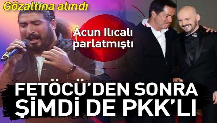 Acun Ilıcalı'nın O Ses Türkiye birincisi Ferat Üngür'e terör gözaltısı!.