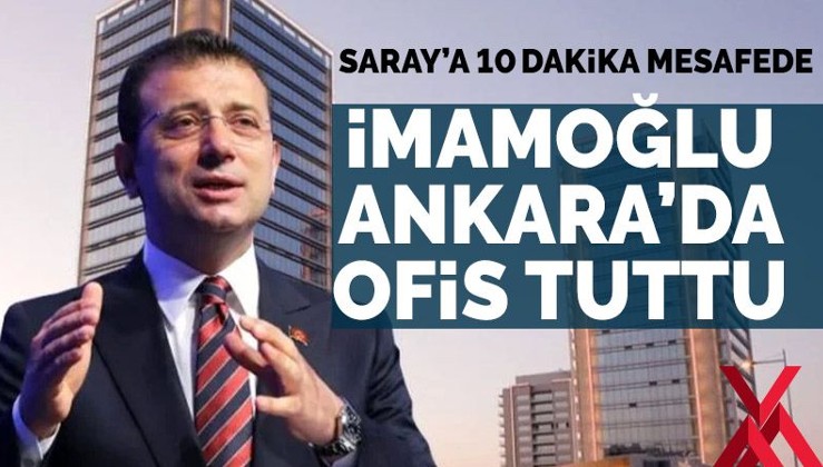 Yavaş, yavaş yavaş yükselince İmamoğlu'ndan Ankara hamlesi: Saray'a yakın yerde ofis tuttu