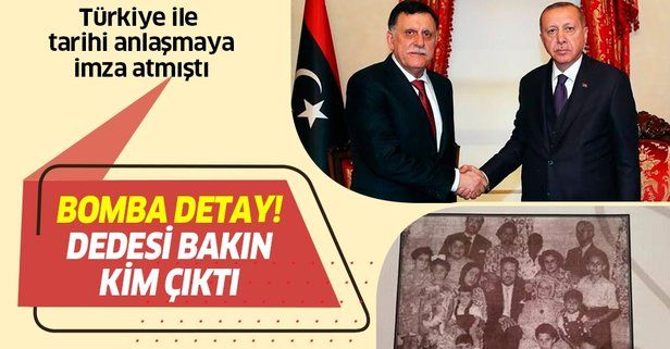 Türkiye ile tarihi anlaşmaya imza atan Libya Başkanı Fayiz esSerrac'ın Türk asıllı olduğu ortaya çıktı.