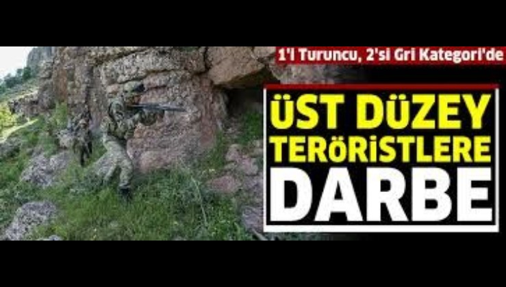 Son dakika: Terör örgütü PKK'ya ağır darbe: 1'i Turuncu, 2'si Gri Kategori'de 5 terörist etkisiz hale getirildi