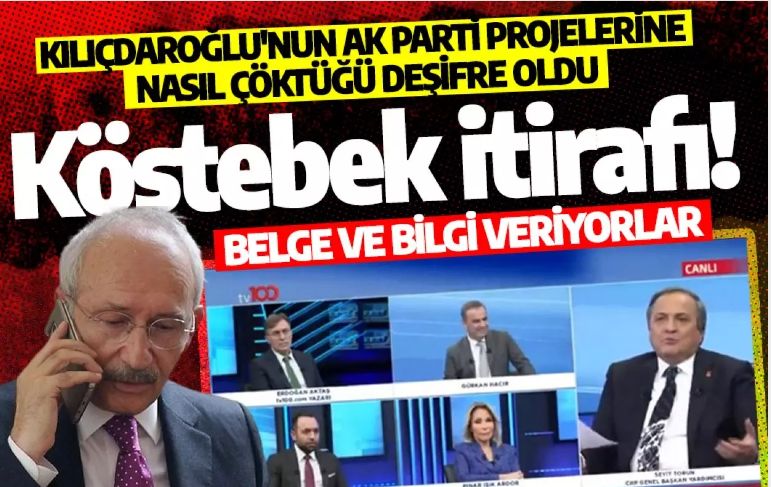 Köstebek itirafı! Kılıçdaroğlu’nun yardımcı AK Parti projelerine nasıl ‘çöktüklerini’ anlattı: Belge ve bilgi veriyorlar