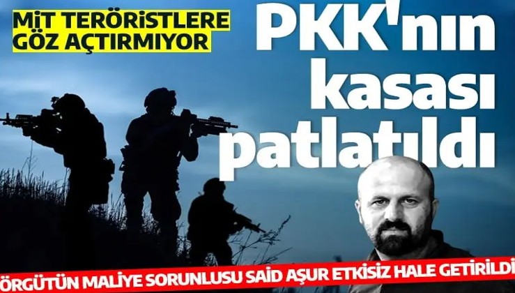 PKK'nın kasası patlatıldı! PKK'nın maliye sorumlusu Said Aşur etkisiz hale getirildi