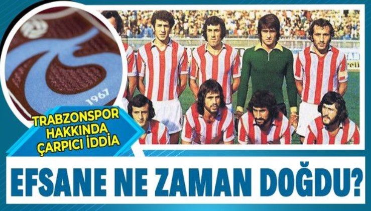 Bordo- Mavili kulüp ile ilgili çarpıcı bir iddia! Trabzonspor 1926 yılında mı kuruldu?