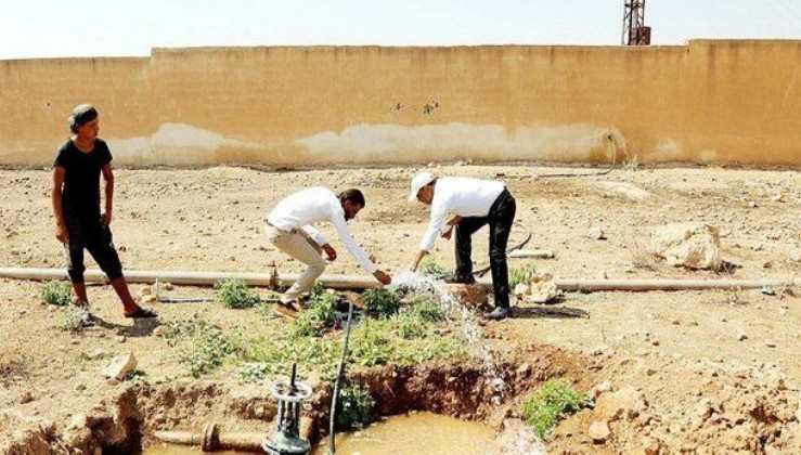 Tel Abyad'da 138 köy, yıllar sonra suya kavuştu