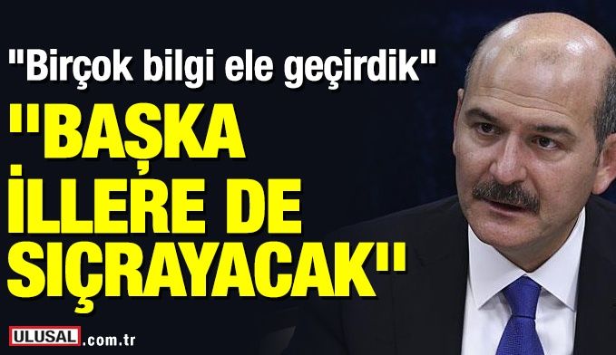 İçişleri Bakanı Soylu'dan HDP açıklaması: Başka illere de sıçrayacak! Birçok bilgiler ele geçirdik