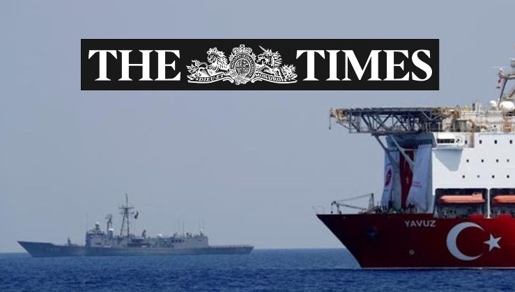 Times: 'Cüretkar Türkiye, Akdeniz'de üçüncü sondaj gemisini konuşlandıracak'