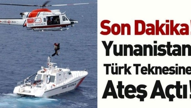 Son dakika haberi! Yunan sahil güvenliği tekneye ateş açtı: 3 yaralı! (Saldırıdan yeni görüntüler)