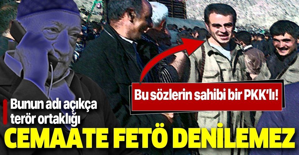 Bunun adı açıkça terör ortaklığı! PKK'lı Nurettin Demirtaş: "Cemaate FETÖ denilemez"