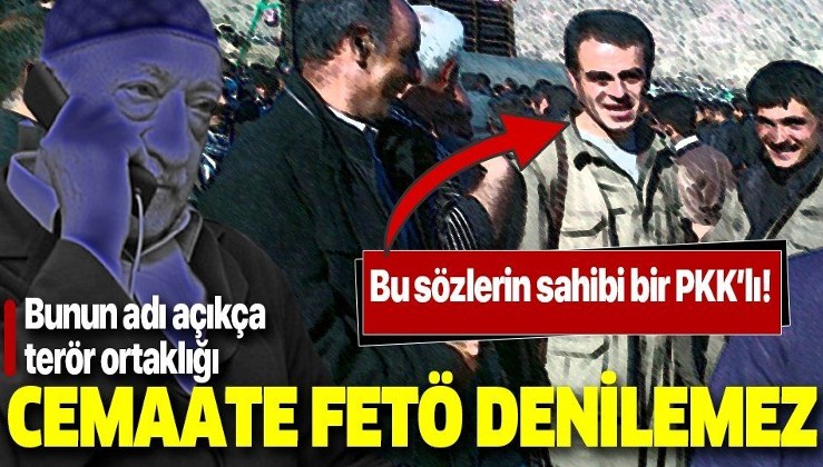 Bunun adı açıkça terör ortaklığı! PKK'lı Nurettin Demirtaş: "Cemaate FETÖ denilemez"