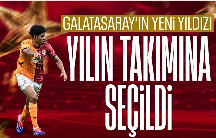 Galatasaray'ın yeni transferi Gabriel Sara, en iyi 11'e seçildi