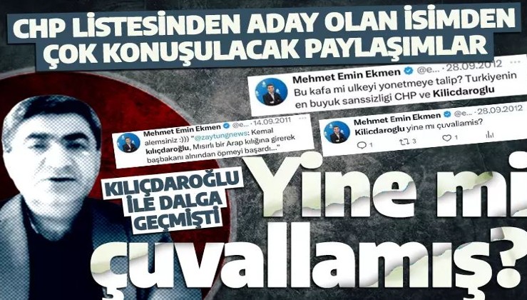Kemal Kılıçdaroğlu ile alay etmişti! DEVA Partili isim CHP listesinden aday gösterildi!
