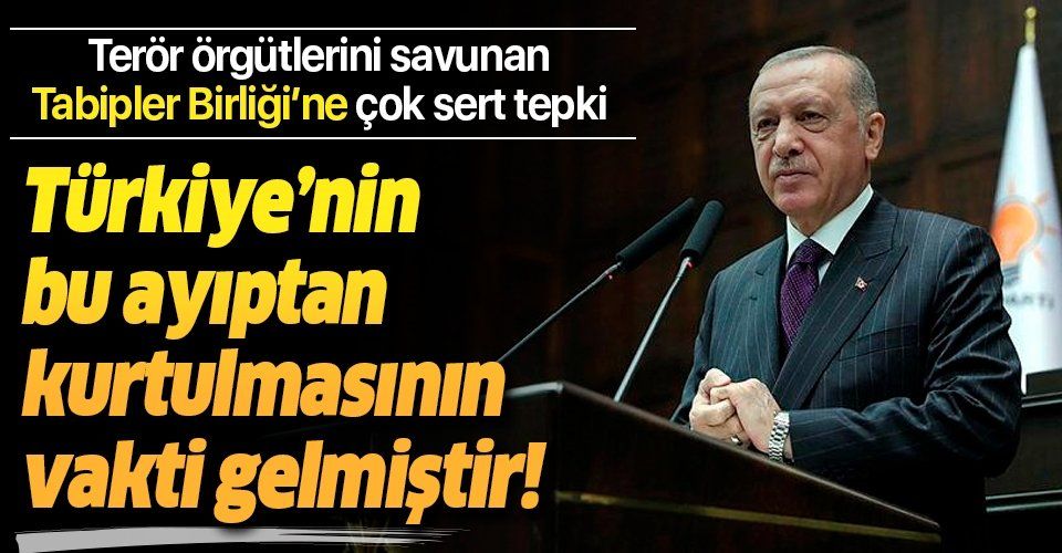 Erdoğan: ''Terör örgütlerinin sivil toplum kuruluşlarına el koyması hadisesidir''