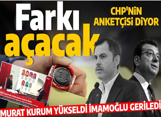 Gezici’den iki iddia! 1 Murat Kurum, Ekrem İmamoğlu’nu geçti! 2 CHP’nin oyu yüzde 31’e çıktı!
