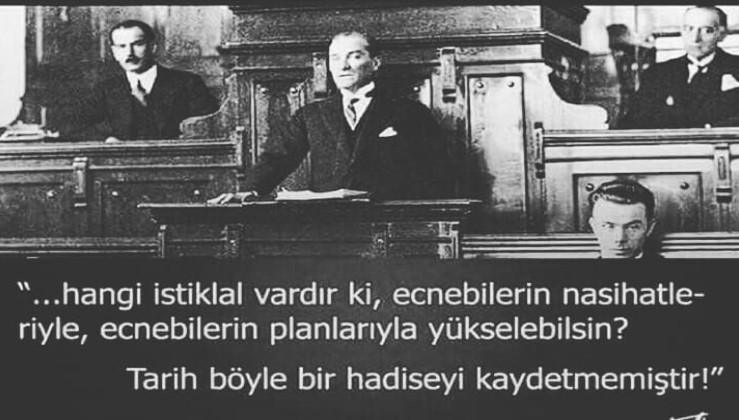Gazi Mustafa Kemal Atatürk'ün İstiklal (Bağımsızlık) üzerine özdeyişleri