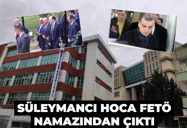 Süleymancı hoca FETÖ namazından çıktı