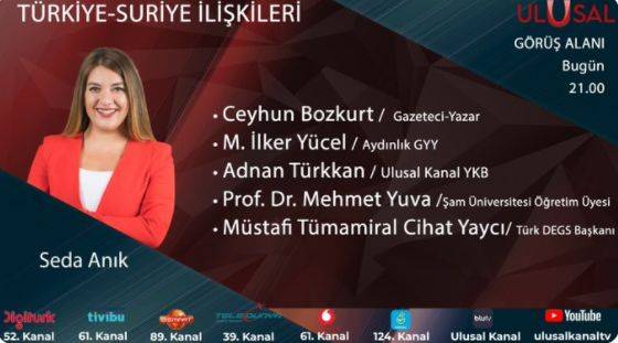 Müstafi Tümamiral Cihat Yaycı/Prof. Dr. Mehmet Yuva/M. İlker Yücel / Ceyhun Bozkurt/Adnan Türkkan