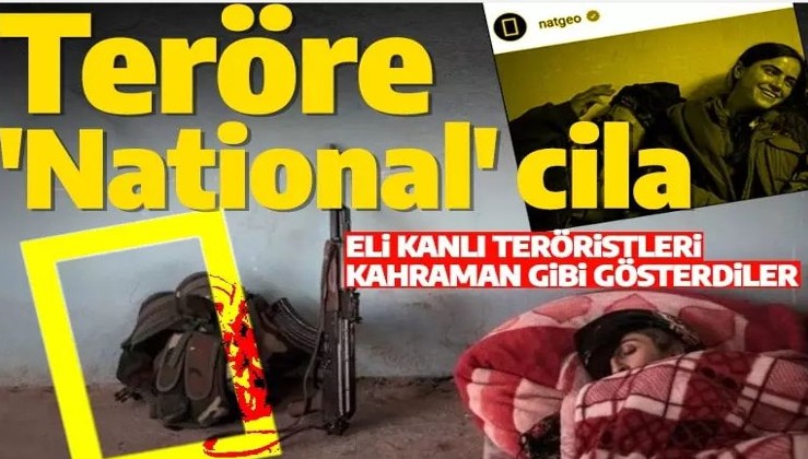 National Geographic'ten skandal paylaşım! Kadın teröristleri kahraman gibi lanse etti
