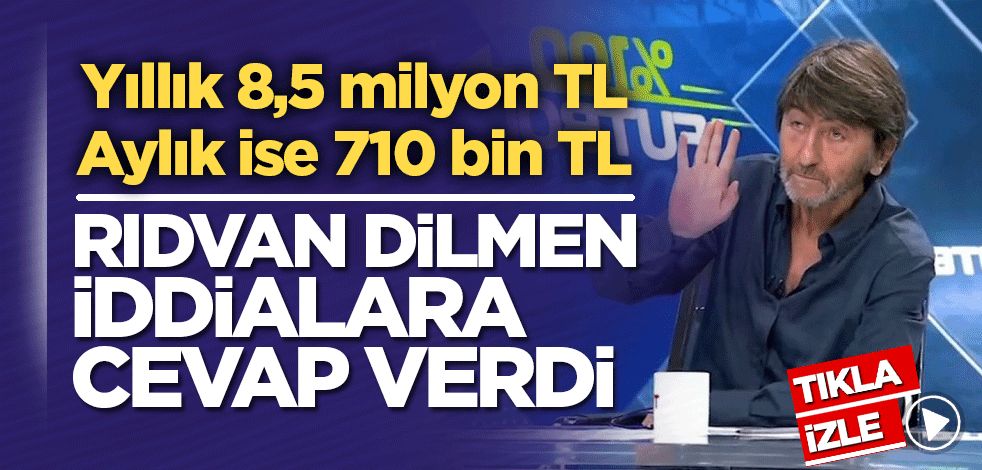 Rıdvan Dilmen TRT ve para iddialarına cevap verdi