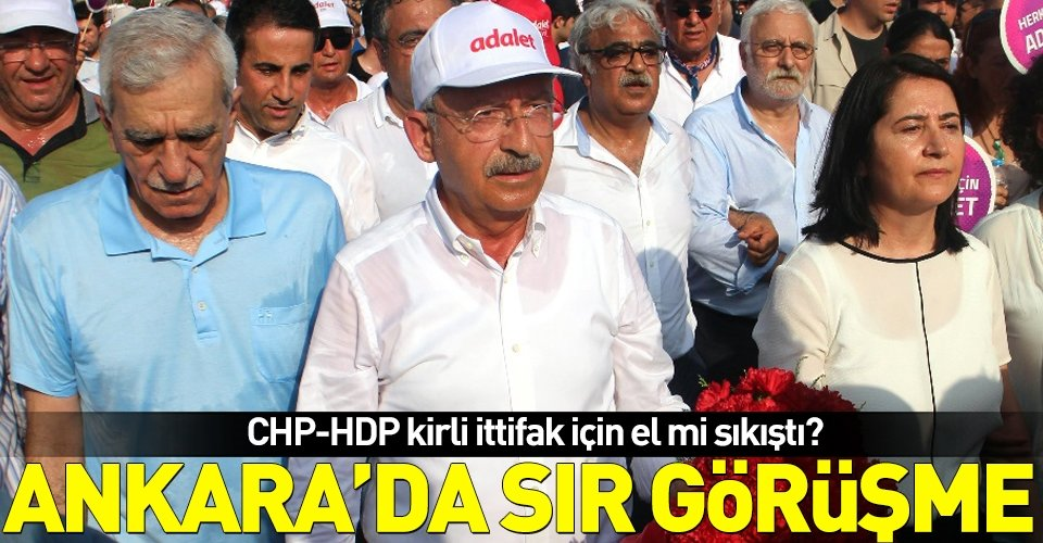 CHP'den 'Ahmet Türk ile gizli buluşma' açıklaması: Herkesle bir araya gelir...