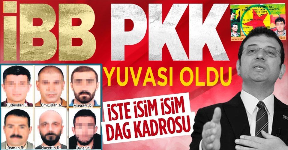 PKK'dan İBB'ye! İşte belediyedeki görevleri ve kim oldukları...