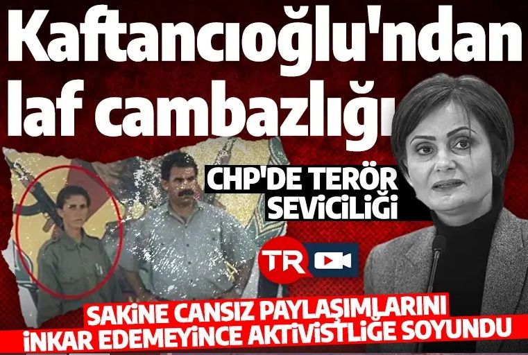 PKK elebaşı Sakine Cansız sevgisi ile bilinen Canan Kaftancıoğlu'ndan 'pes' dedirtecek savunma!