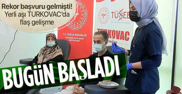 Son dakika: TURKOVAC aşısının Faz 3 aşaması gönüllülere uygulanmaya başlandı