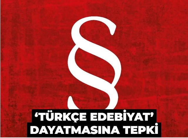 ‘Türkçe Edebiyat’ dayatmasına tepki