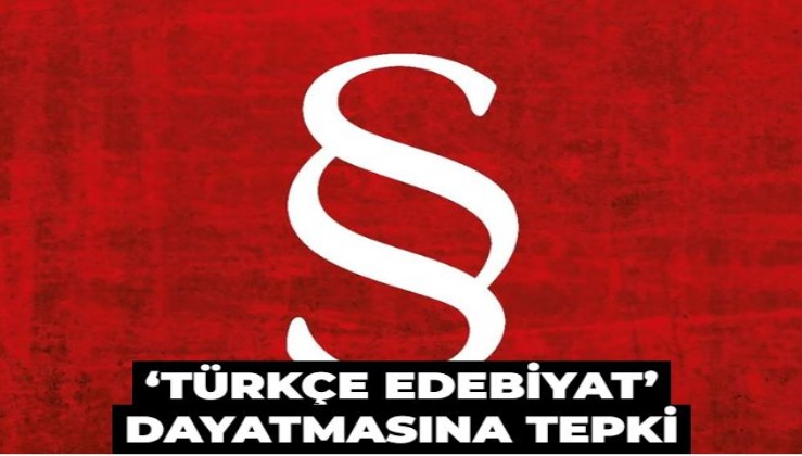 ‘Türkçe Edebiyat’ dayatmasına tepki