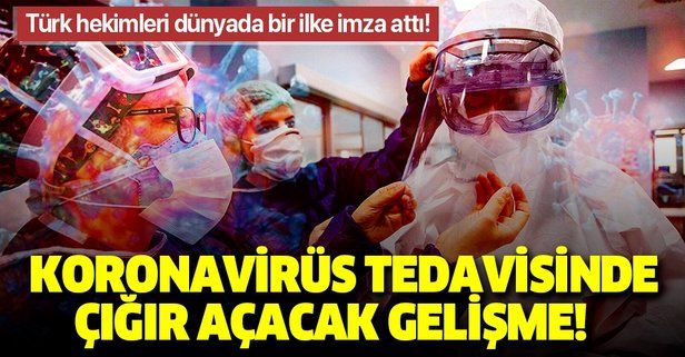 Türk hekimleri başardı! Kovid19 tedavisinde "skorlama" çalışması