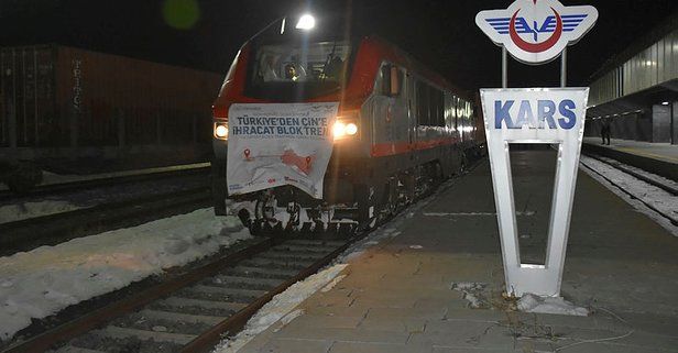 SON DAKİKA: Çin'e yapılan bor ihracatında ilk tren Kars'a ulaştı