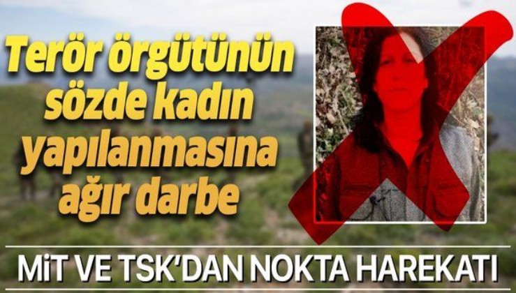Son dakika: MİT ve TSK'dan ortak operasyon! PKK'nın sözde yöneticisi Halide Tarı etkisiz hale getirildi
