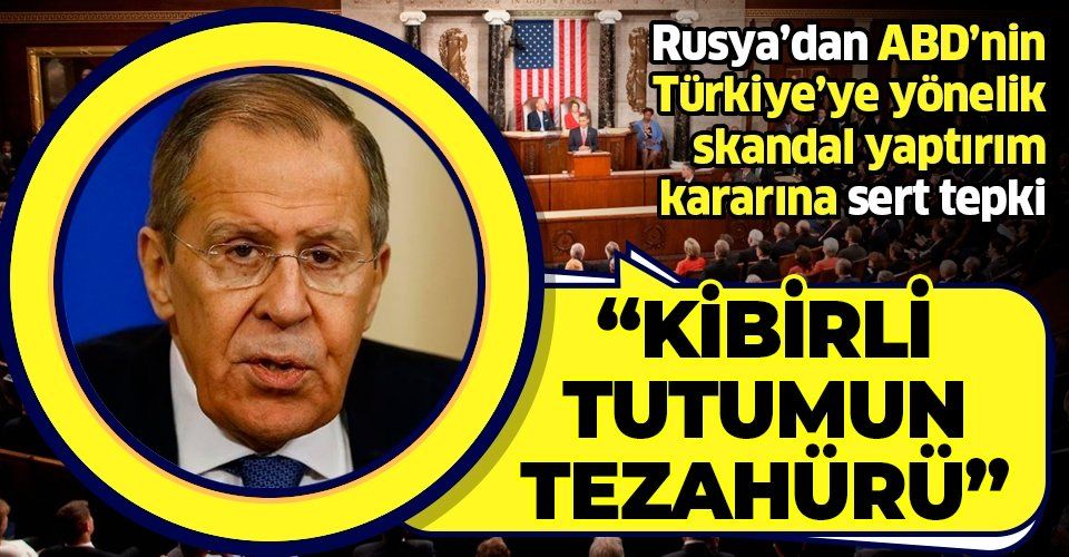 Rusya'dan Türkiye'ye karşı yaptırım kararı alan ABD'ye sert tepki