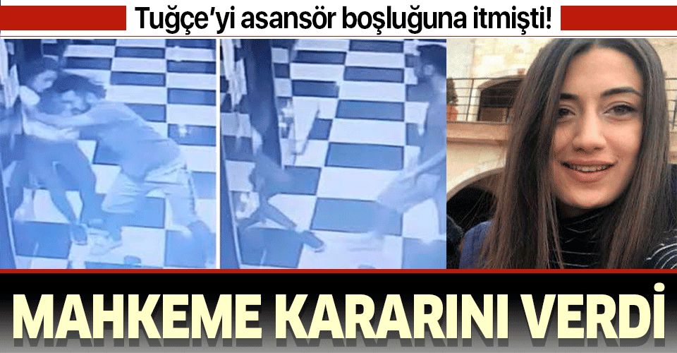 Tuğçe'yi asansör boşluğuna itmişti! Öğretim görevlisi Mustafa Kafes için mahkeme kararını verdi.