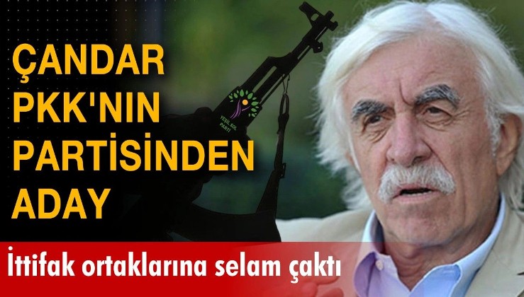 CENGİZ ÇANDAR PKK'NIN YENİ PARTİSİNDEN MİLLETVEKİLİ ADAYI