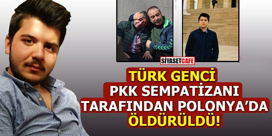 Türk genci HDP'liler tarafından Polonya'da...