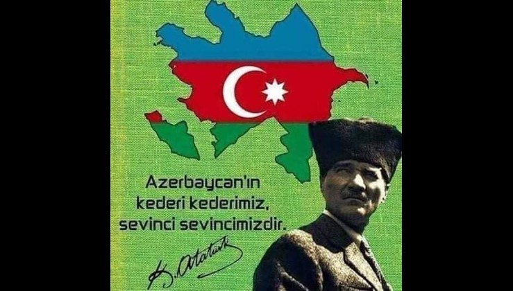 Azerbaycan Cumhuriyetinin 31.kuruluş yıldönümü kutlu olsun. İKİ DEVLET TEK MİLLET