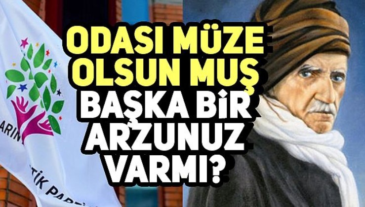 HDP'den Türk düşmanı Said Nursi için talep: Kaldığı oda müze olsun