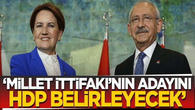 MHP'li isimden ilginç iddia: 'Millet İttifakı'nın adayını, HDP belirleyecek'