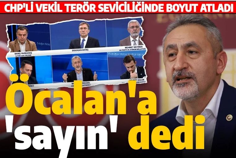 CHP Ordu Milletvekili Mustafa Adıgüzel Öcalan'a 'sayın' dedi