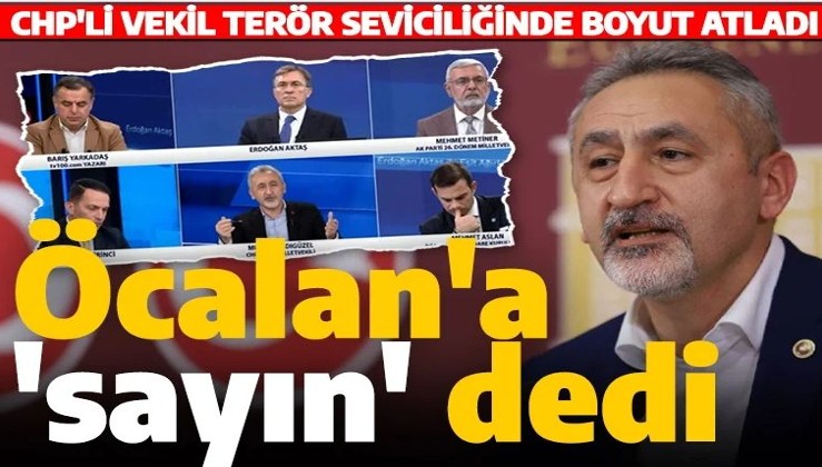 CHP Ordu Milletvekili Mustafa Adıgüzel Öcalan'a 'sayın' dedi