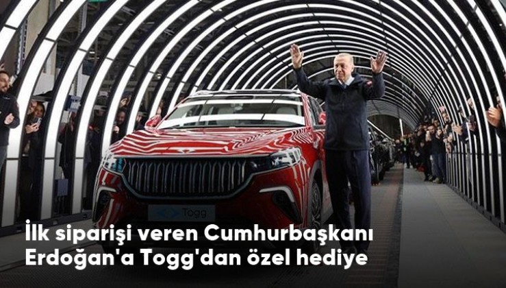 Togg, Cumhurbaşkanı Erdoğan'a NFT hediye etti!