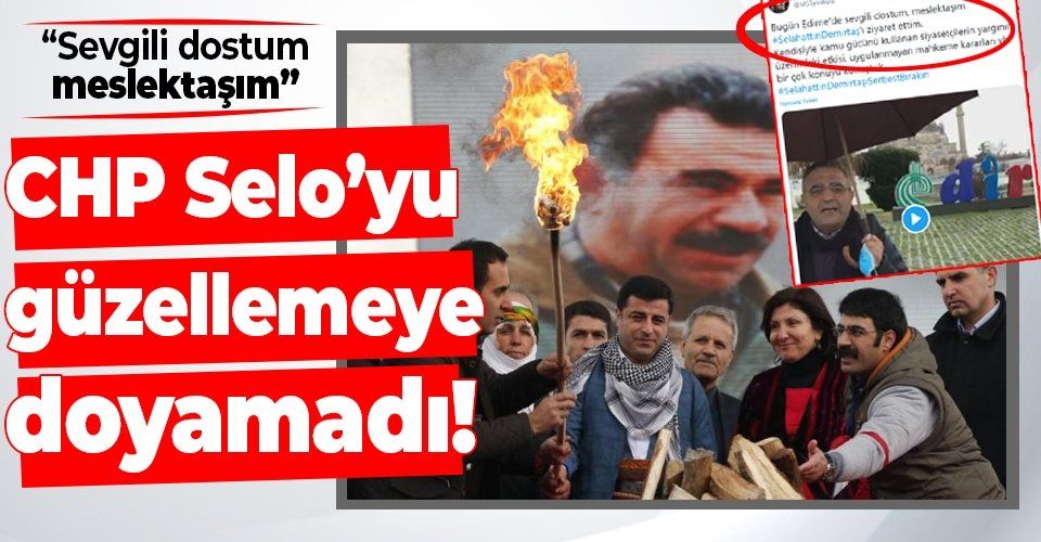 CHP'li Sezgin Tanrıkulu'ndan terörist Demirtaş'a ziyaret! "Sevgili dostum, meslektaşım" diye güzelleme yaptı