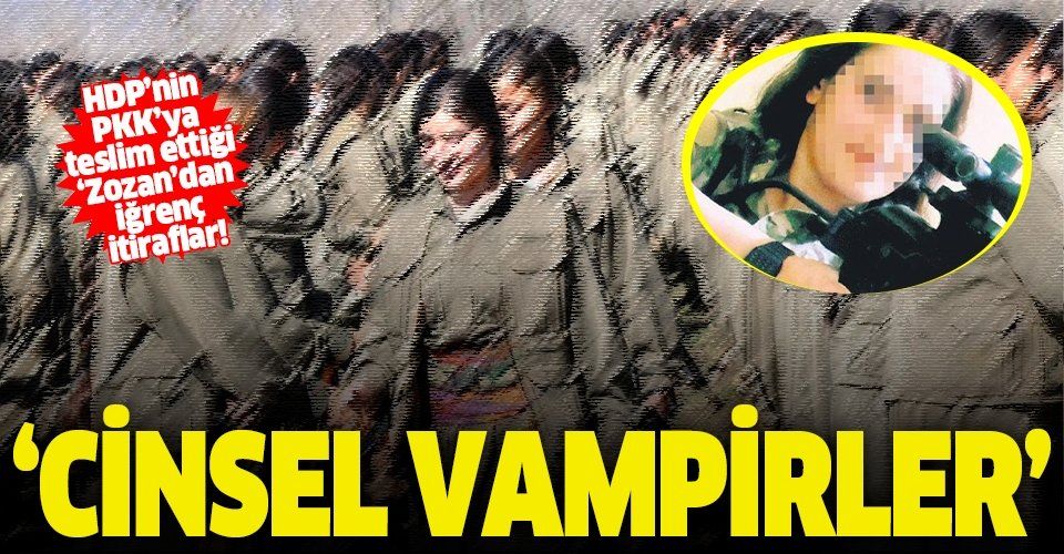 PKK'nın iğrenç yüzünü itiraf etti: 'Kandil'de bulunan örgüt yöneticileri cinsel vampirler'