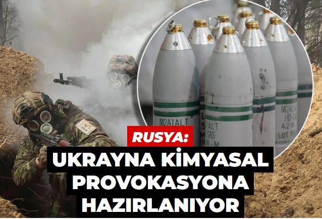 Rusya: Ukrayna kimyasal provokasyona hazırlanıyor