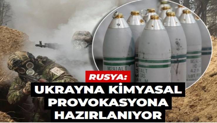 Rusya: Ukrayna kimyasal provokasyona hazırlanıyor